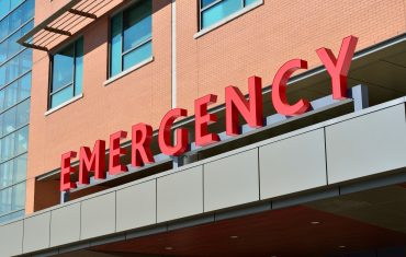 hospital emergency room entrance